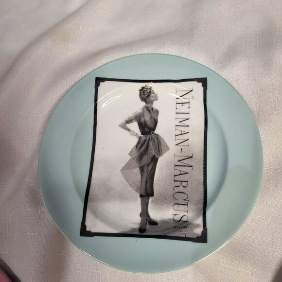 Neiman Marcus Vintage Fashion Plate Set 95th | Mercari Neiman Marcus Vintage Fashion Plate Set 95th Anniversary Collectible Pastel Plat